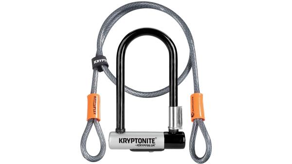 KRYPTONITE Kryptolok Mini-7  17 mm schwarz, grau