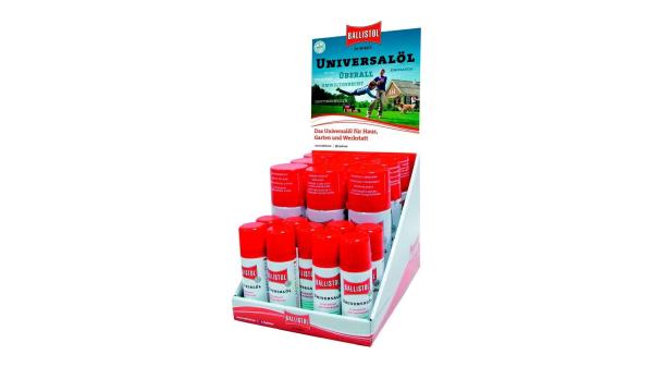 Ballistol Verkaufsdisplay  XXL rot, wei&szlig;