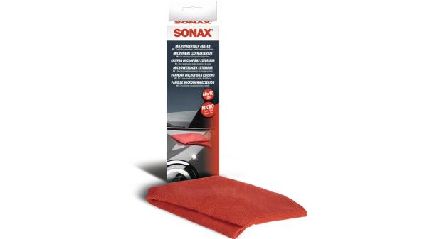 Sonax Mikrofasertuch  17 mm rot