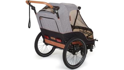 Bobike Trailer & Stroller  XXL grau, blau Produktbild 1