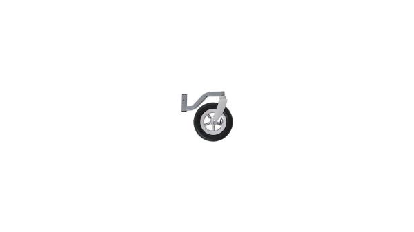 Blue Bird Swivelrad  1 1/8" schwarz, silber