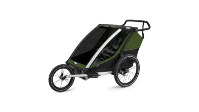 Thule Chariot Cab2  XXL silber, gr&uuml;n Produktbild 1