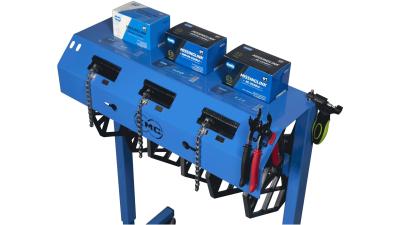 KMC Haspelhalterung  24 mm schwarz Produktbild 1
