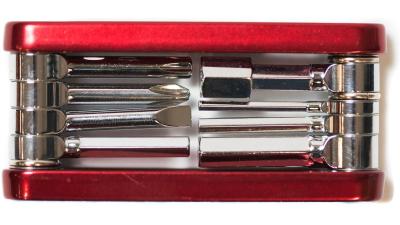 Silca Italian Army Knife Nove  1,5 mm silber, rot Produktbild 2