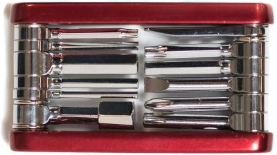 Silca Italian Army Knife Tredici  1,5 mm silber, rot Produktbild 2