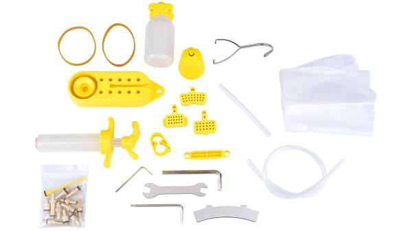 Brave Entl&uuml;ftungs-Kit  1 1/8" gelb, transparent