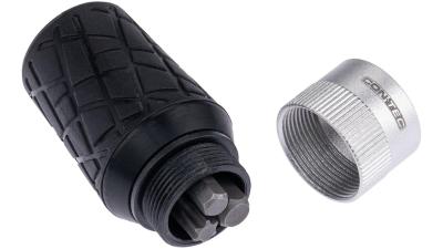 CONTEC TFP-Spin  5 mm schwarz, silber Produktbild 1