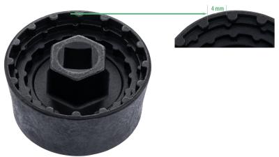 CONTEC TFP-450  5 mm schwarz Produktbild 1