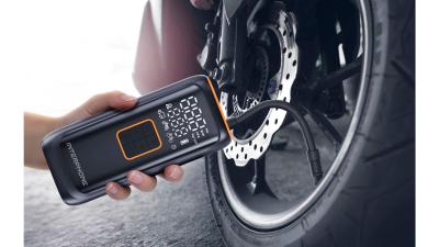 Minipumpen Air Pump  L schwarz, orange Produktbild 1