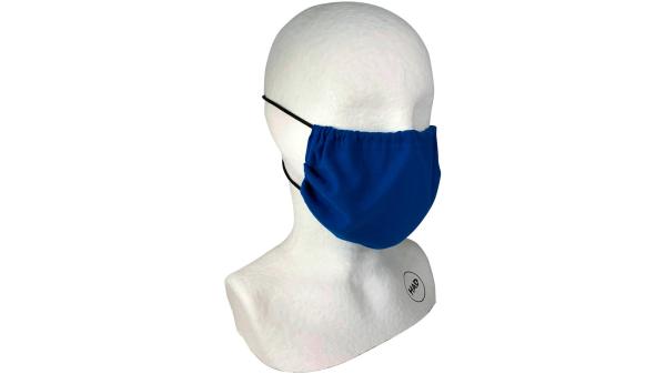 H.A.D. Mund- und Nasenmaske Unisex 22 mm blau