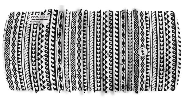 H.A.D. Coolmax EcoMade Unisex 22 mm schwarz, wei&szlig;