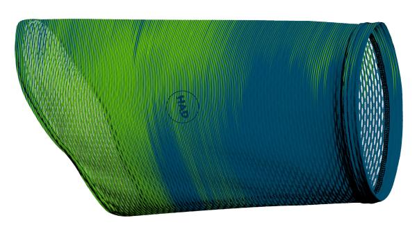 H.A.D. SL Mesh Tube Facemask Unisex 22 mm blau, gr&uuml;n