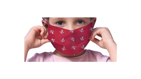 H.A.D. MSB Mask Kinder Kinder 22 mm rot