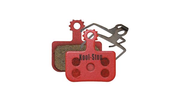 Kool Stop Scheibenbremsbelag  F1 rot, grau