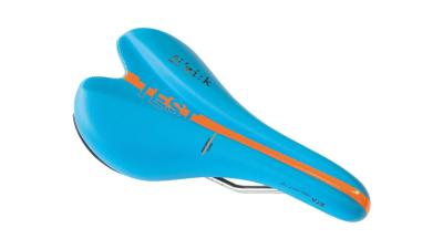 fi'zi:k Sattel  XXL blau, orange Produktbild 2