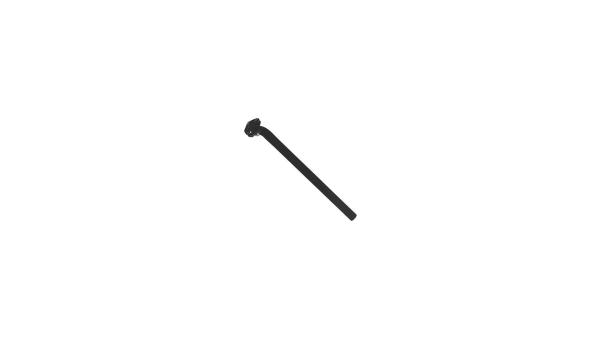 Kalloy Sattelst&uuml;tze  1 1/8" schwarz