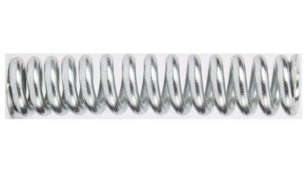 ErgoTec Feder  1 1/8" silber
