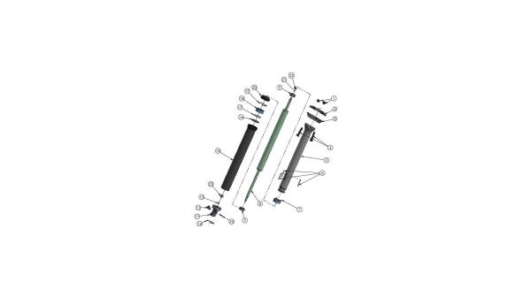 CONTEC Nara Drop Kit C  1 1/8" schwarz