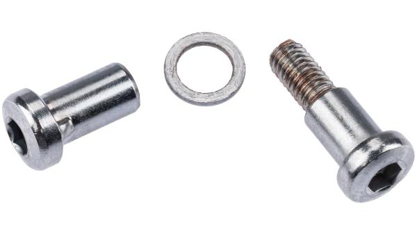 Prime Aero Sattelklemmbolzen  1 1/8" silber