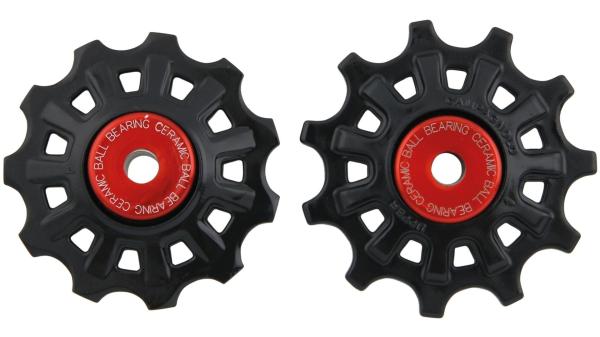 Campagnolo Schaltrollen-Set  17 mm silber