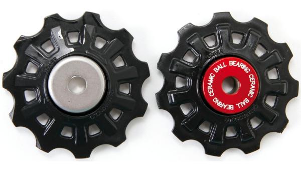 Campagnolo Schaltrollen-Set  17 mm silber
