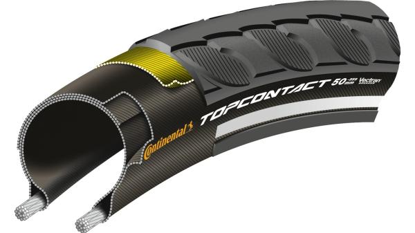 Continental Top Contact II  17 mm schwarz