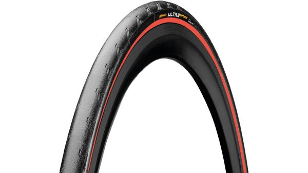 Continental Ultra Sport 2  17 mm schwarz, rot