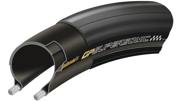 Continental Grand Prix Supersonic  17 mm schwarz