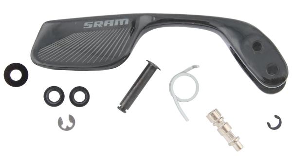 SRAM Schalthebel  1 1/8"-1,5" tapered schwarz, silber, rot