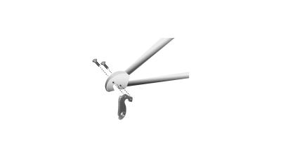 Union Schaltauge  17 mm silber Produktbild 2