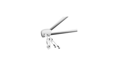 Union Schaltauge  17 mm silber Produktbild 2
