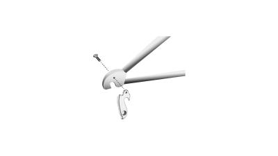 Union Schaltauge  17 mm silber Produktbild 2