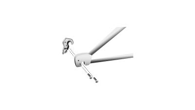 Union Schaltauge  17 mm silber Produktbild 2