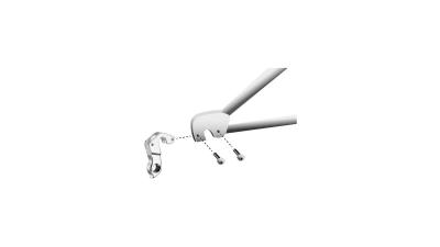 Union Schaltauge  17 mm silber Produktbild 2