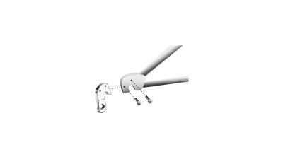 Union Schaltauge  17 mm silber Produktbild 2
