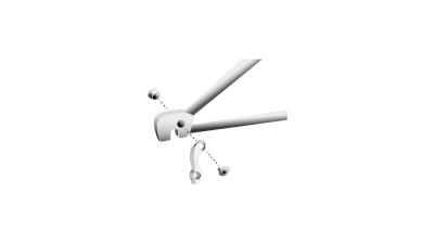 Union Schaltauge  17 mm silber Produktbild 2