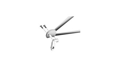 Union Schaltauge  17 mm silber Produktbild 2