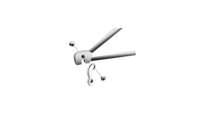 Union Schaltauge  17 mm silber Produktbild 2