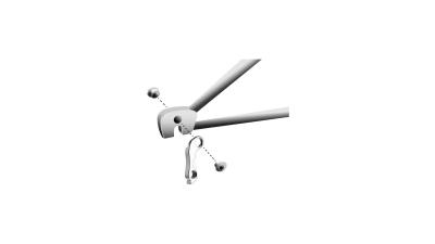 Union Schaltauge  17 mm silber Produktbild 2