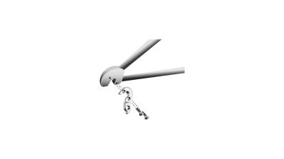 Union Schaltauge  17 mm silber Produktbild 2