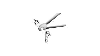 Union Schaltauge  17 mm silber Produktbild 2