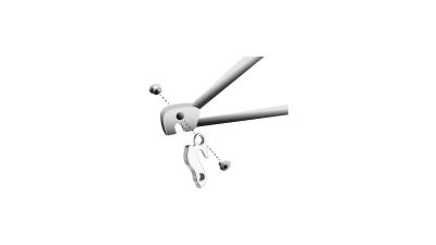 Union Schaltauge  17 mm silber Produktbild 2