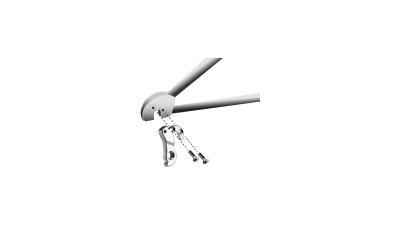 Union Schaltauge  17 mm silber Produktbild 2