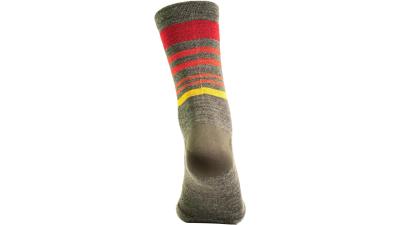 Silca Gravel Wool Sock Unisex S gr&uuml;n, orange Produktbild 2