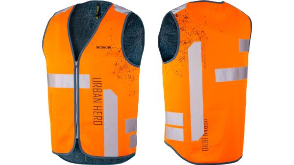 Wowow Urban Hero Unisex 3XL orange, silber