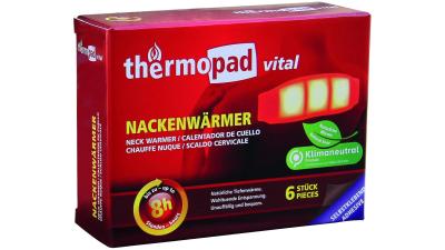 Thermopad Nackenw&auml;rmer  M rot, schwarz, gelb Produktbild 1