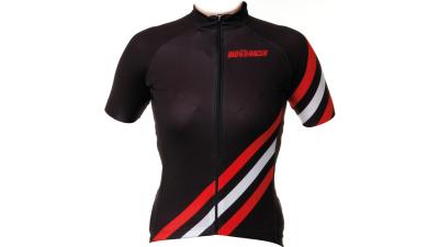 BioRacer Cycling Shirt Damen M schwarz, rot, wei&szlig; Produktbild 1