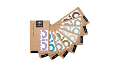 QIO Reflective Sticker  Unisize rot Produktbild 2