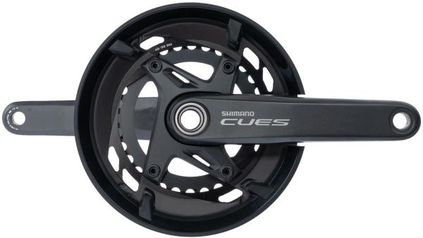 Shimano CUES FC-U6010-2  L grau, schwarz