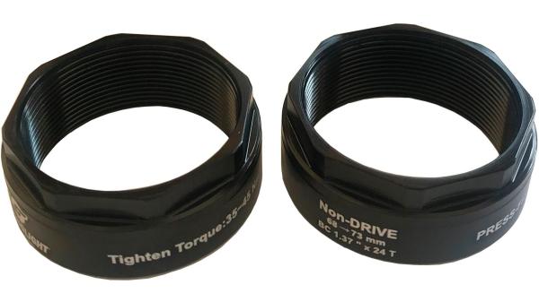 Stronglight Innenlageradapter  L schwarz